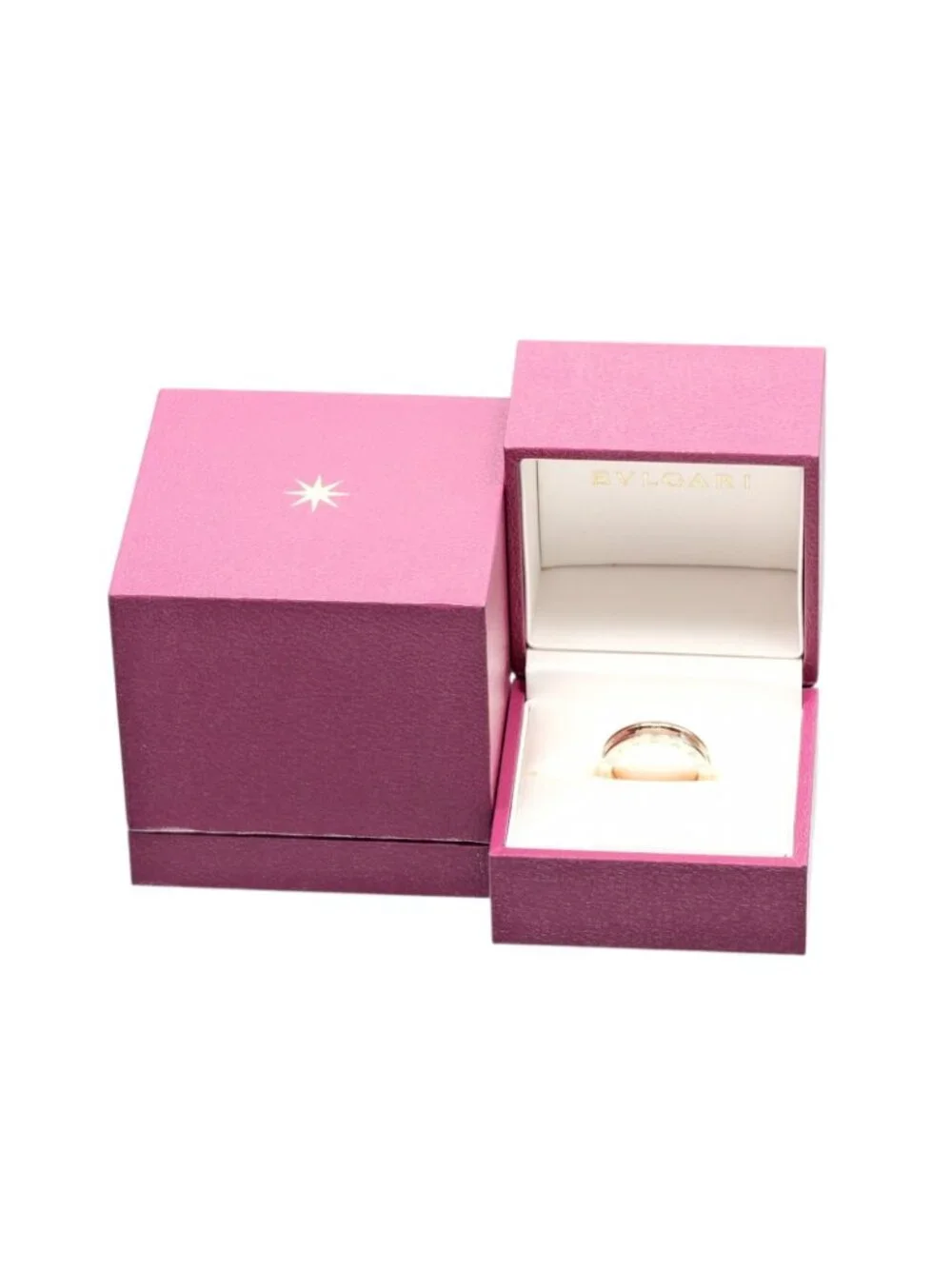 Bvlgari B.Zero1 XS 18K Pink Gold Ring 20